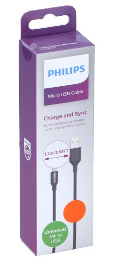 Philips Usb-auf-micro-usb-typ-a-kabel, 1, 2 M