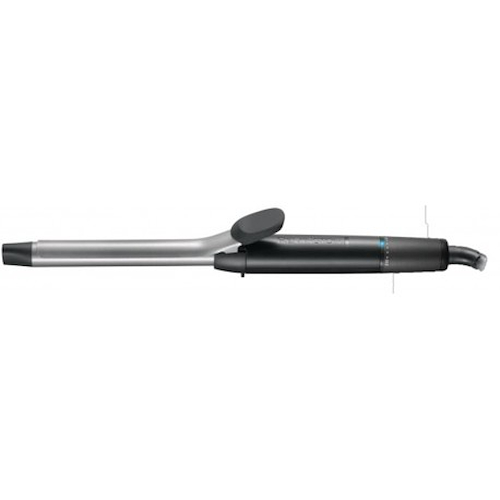 Remington Ci5519 Ferro Arricciacapelli Ceramica E Titanio 19 Mm 8 Temperature 140°c 210°c Spegnimento Automatico Colore Nero Grigio