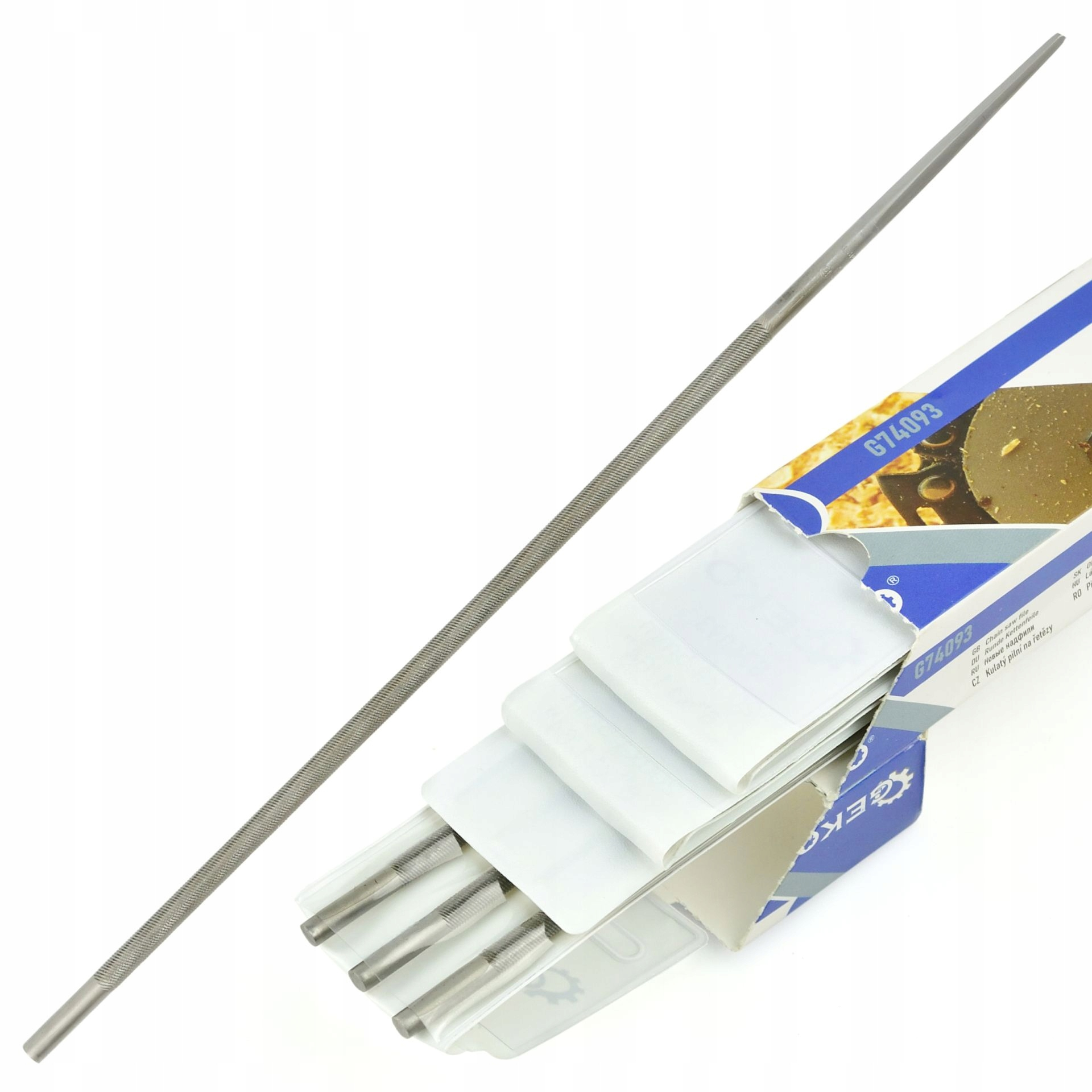 Import Rundfeile Geko Round File 4.5 Mm 200 Mm
