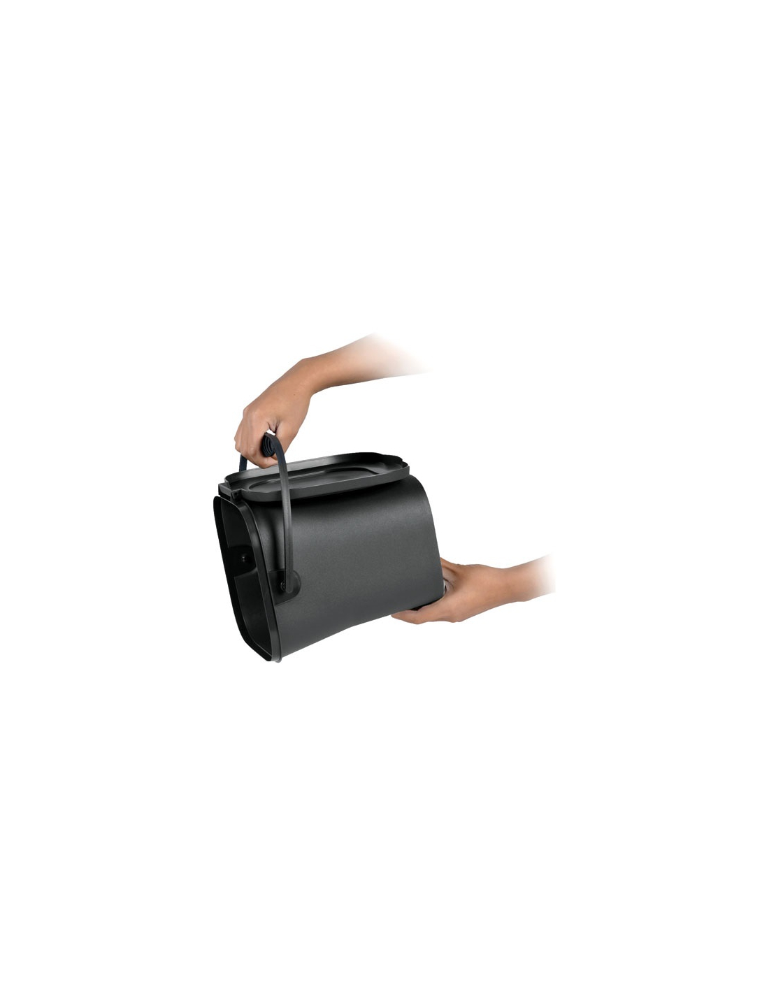Eda Grau Kompostbehälter Compost Bin Volumen 6L Volumen 6L