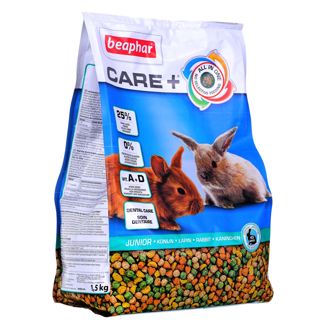 Beaphar CARE + 1,5 kg Futter für Kaninchen Junior - Image 2