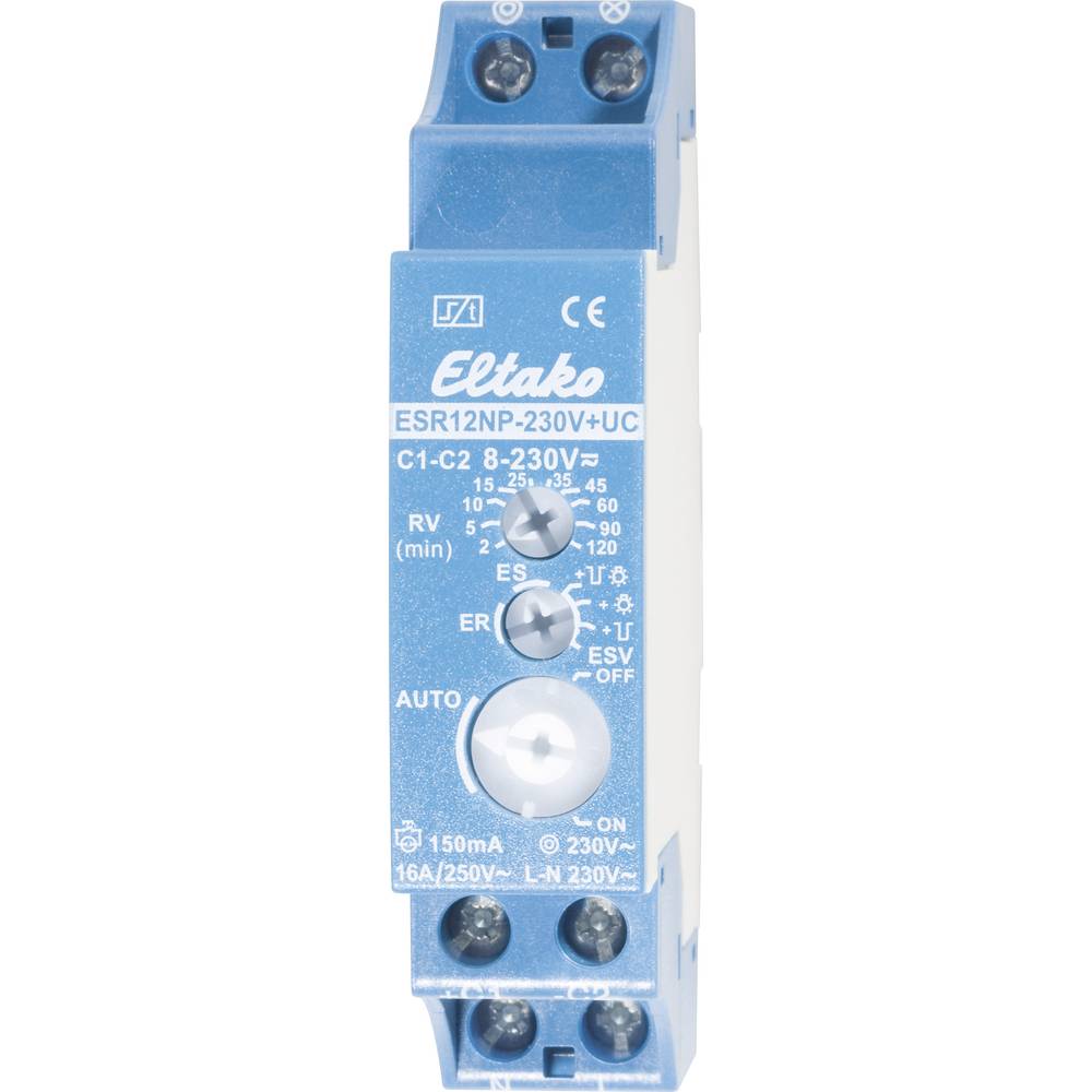 Eltako 21100102 ESR12NP Impulse Switch DIN Rail 230V Low Noise