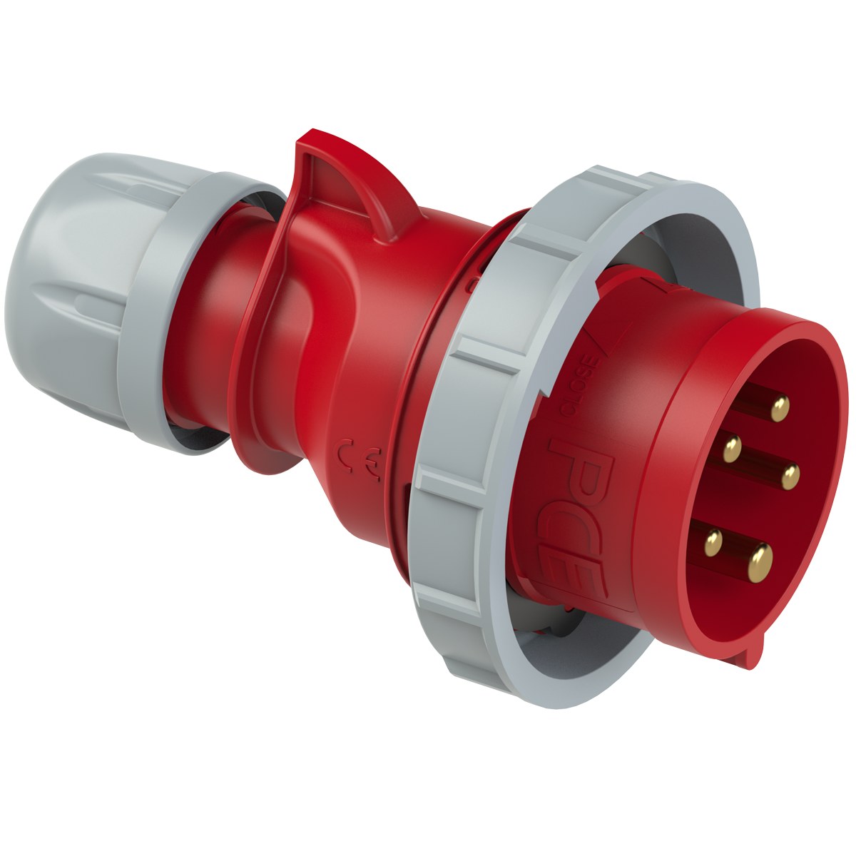 16A CEE Stecker IP67 5-polig - SHARK 16 A 5p 6h wasserdicht - PCE 0152-6 - Image 8