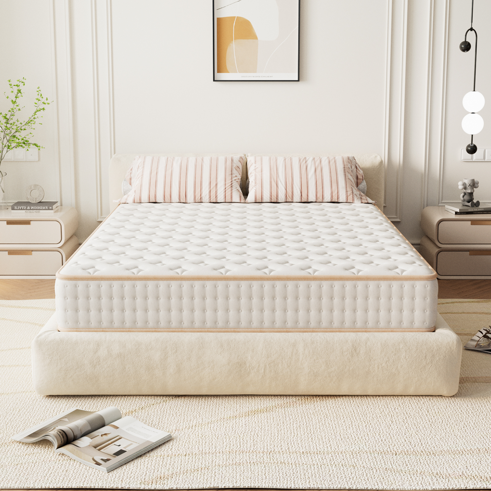 Dewinner - Matelas En Mousse Mémoire Épaisseur 18cm
