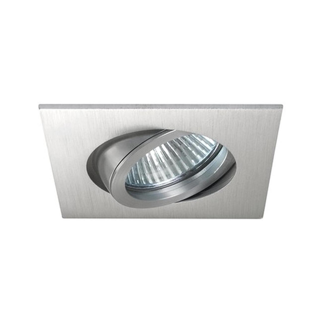 Versilbert Brumberg 6525 6525 Einbauleuchte Halogen Gx5.3 50 W Aluminium - Bild 5