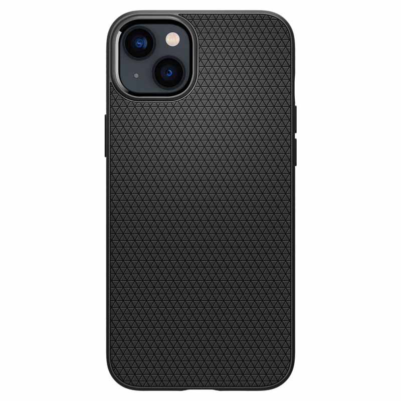 Schwarz Spigen Liquid Air Iphone 14 Matt - Bild 5