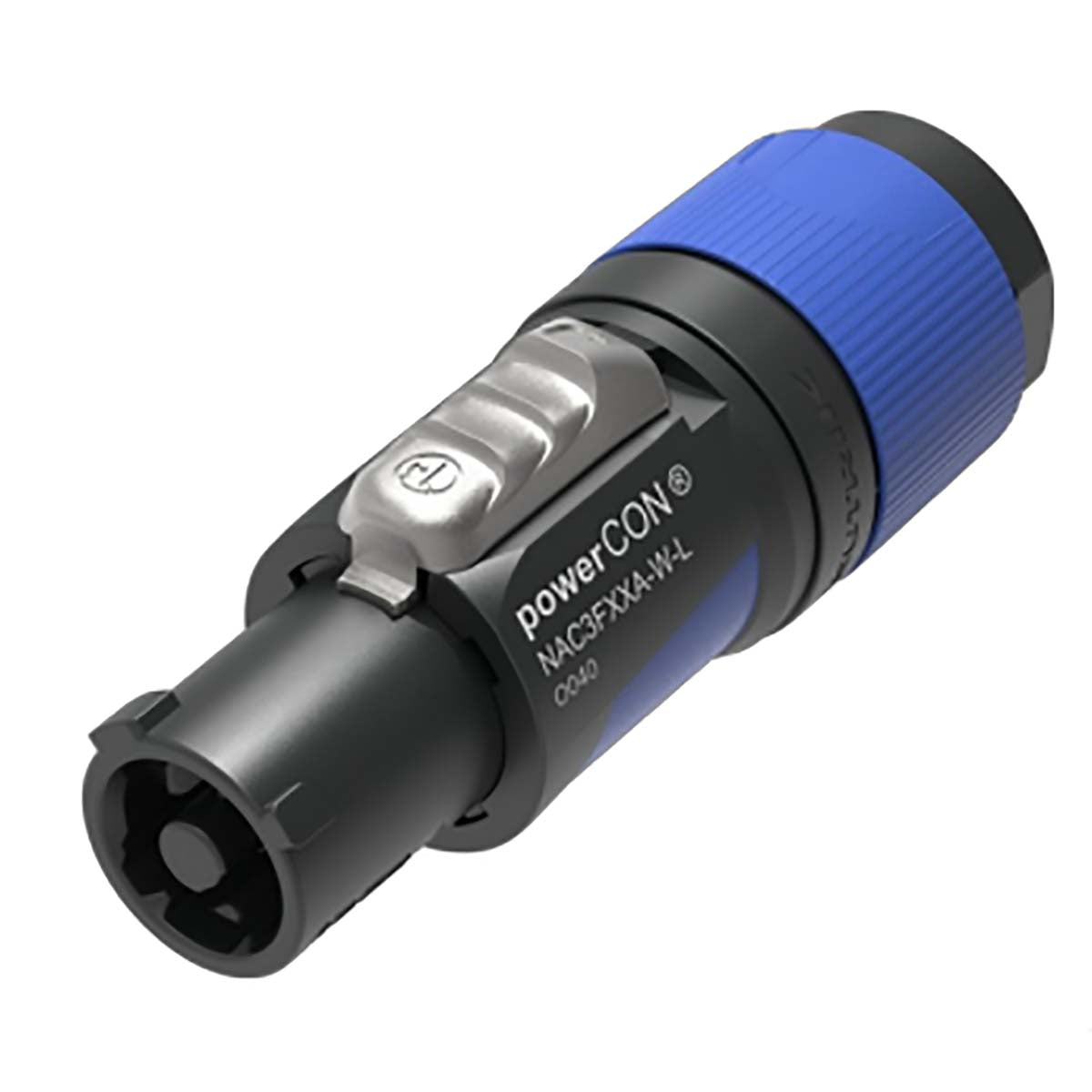 Neutrik Blau Nac3fxxa-W-L Netz-Steckverbinder Powercon Buchse, Gerade Gesamtpolzahl: 2 + Pe 16 A 1 S