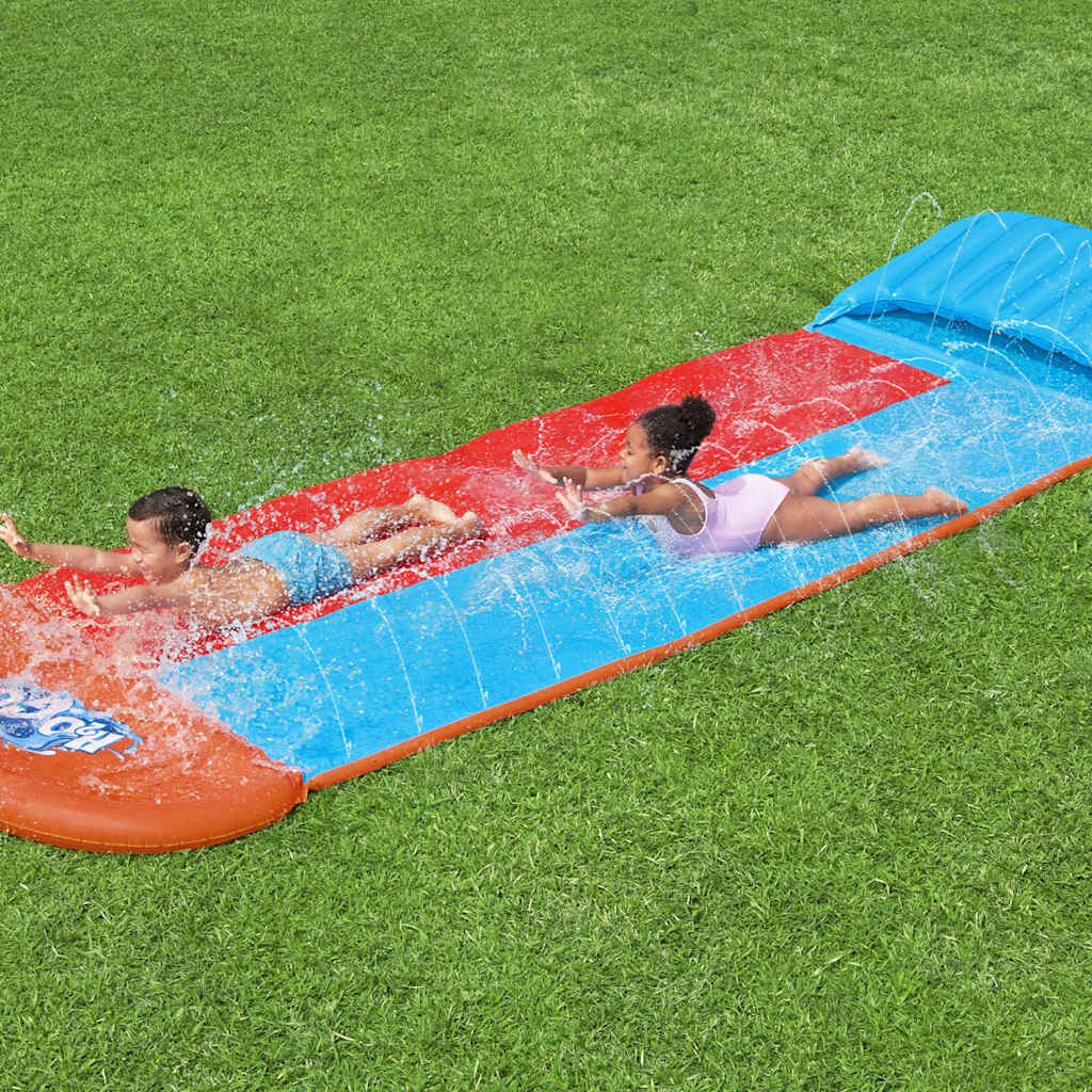 Bestway Mehrfarbig H2ogo Wasserrutsche Tsunami Splash Ramp Doppelseitig