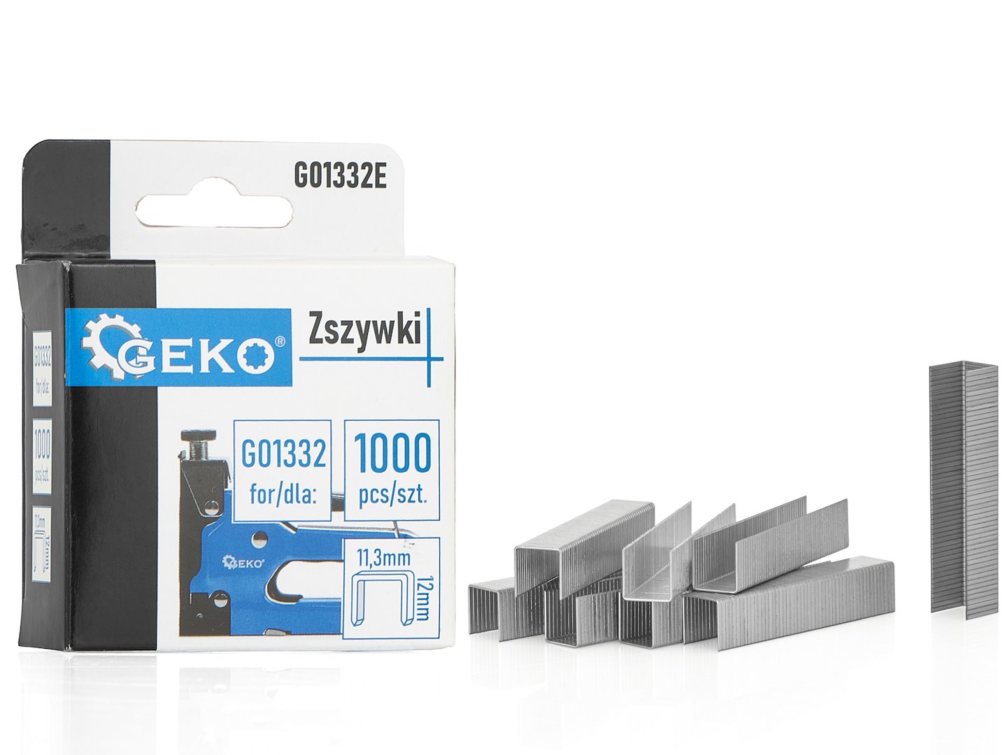 Import Heftklammern 1, 2 X 11, 3 Mm, 12 Mm, 1000 Stück (200)