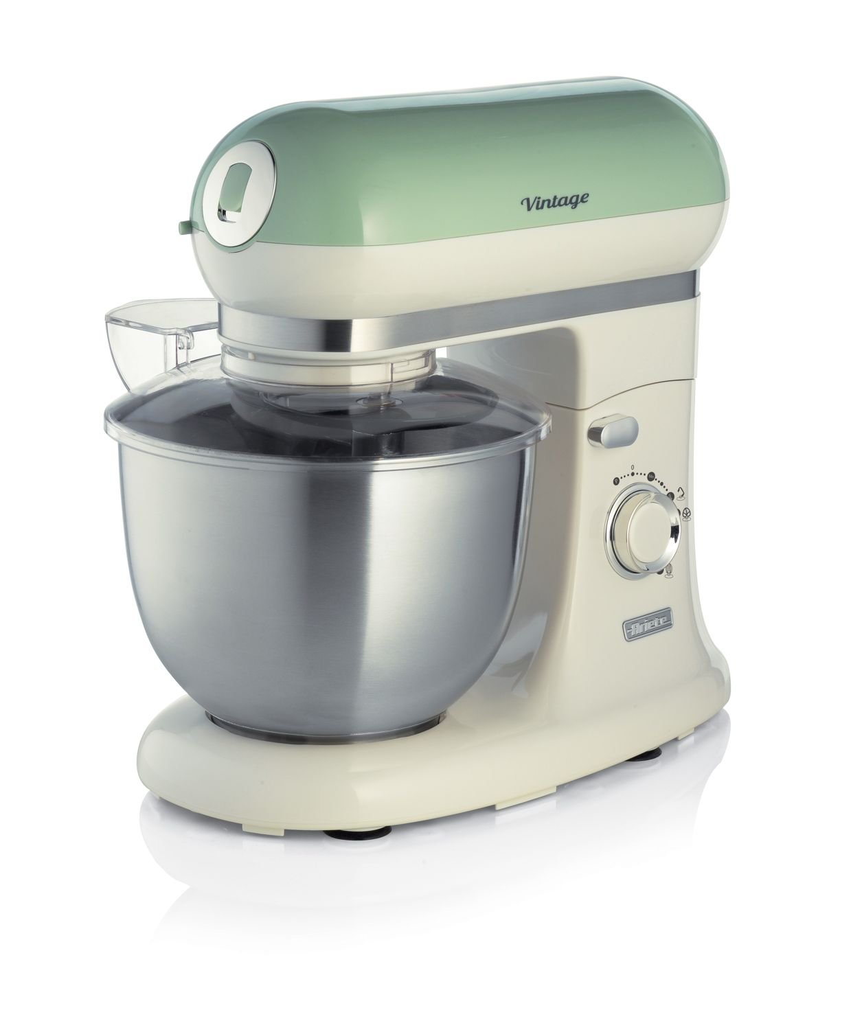 Ariete 1588/04, Standmixer, Grün, Kneten, Mixen, 5,5 l, Drehregler, Edelstahl - Bild 8