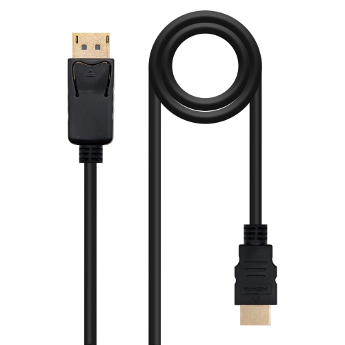 Nano Cable Schwarz Displayport Auf Hdmi-Kabel Black 5M