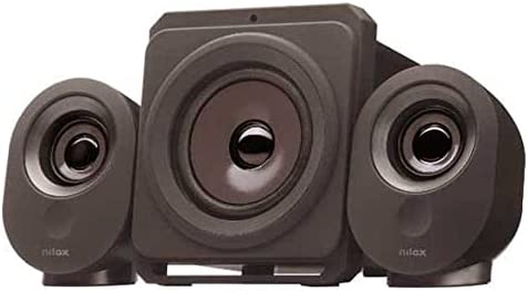 Nilox SPEAKER PC 35W NXAPC04, PC Lautsprecher, Schwarz - Bild 3