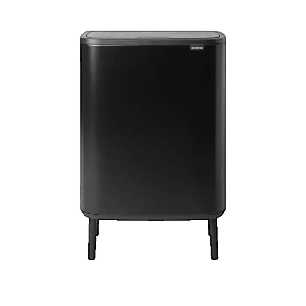 Brabantia Schwarz Bo Touch Bin Hi Mülleimer Matt 60L - Bild 4