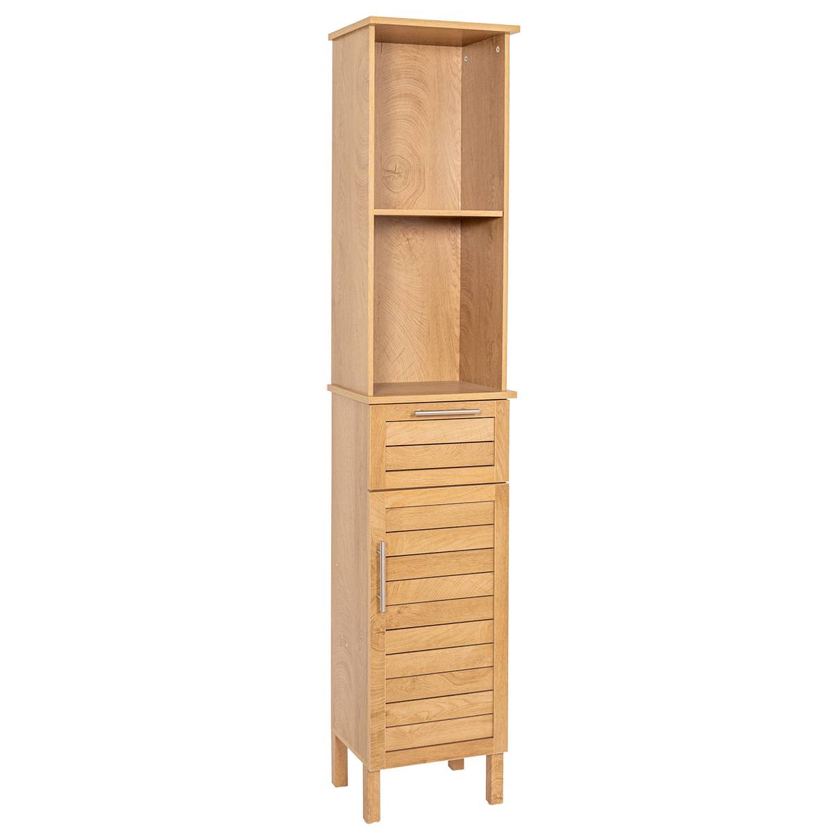 Colonne Mdf 1 Porte + 1 Tiroir + 2 Etageres - Colonial - Tendance