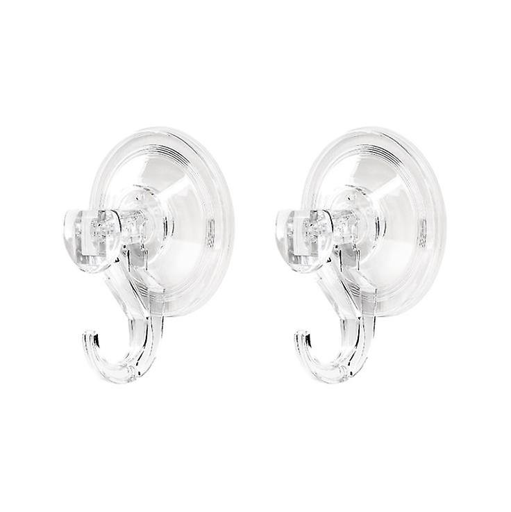 Crochet à ventouse transparent réutilisable pour couronne, guirlande ou rideau de douche