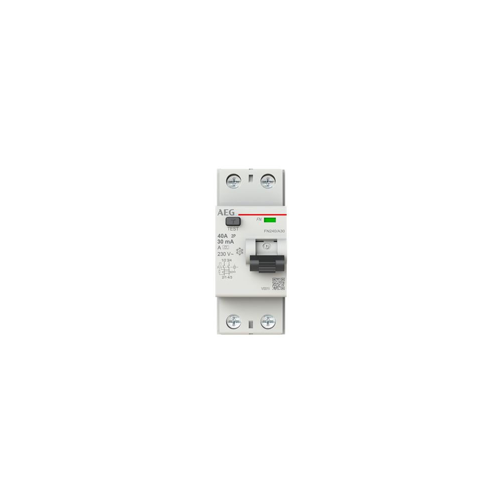 Fi- Schutzschalter AEG 40A/0,03A 30mA RCD 2-polig Fehlerstromschutzschalter - Bild 3