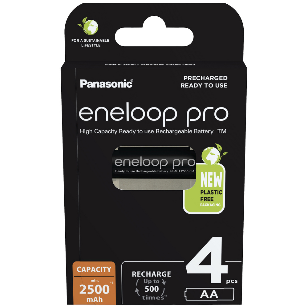 Sanyo Eneloop Pro Mignon Akku Bk-3Hcde/4Be Batterie - Bild 4