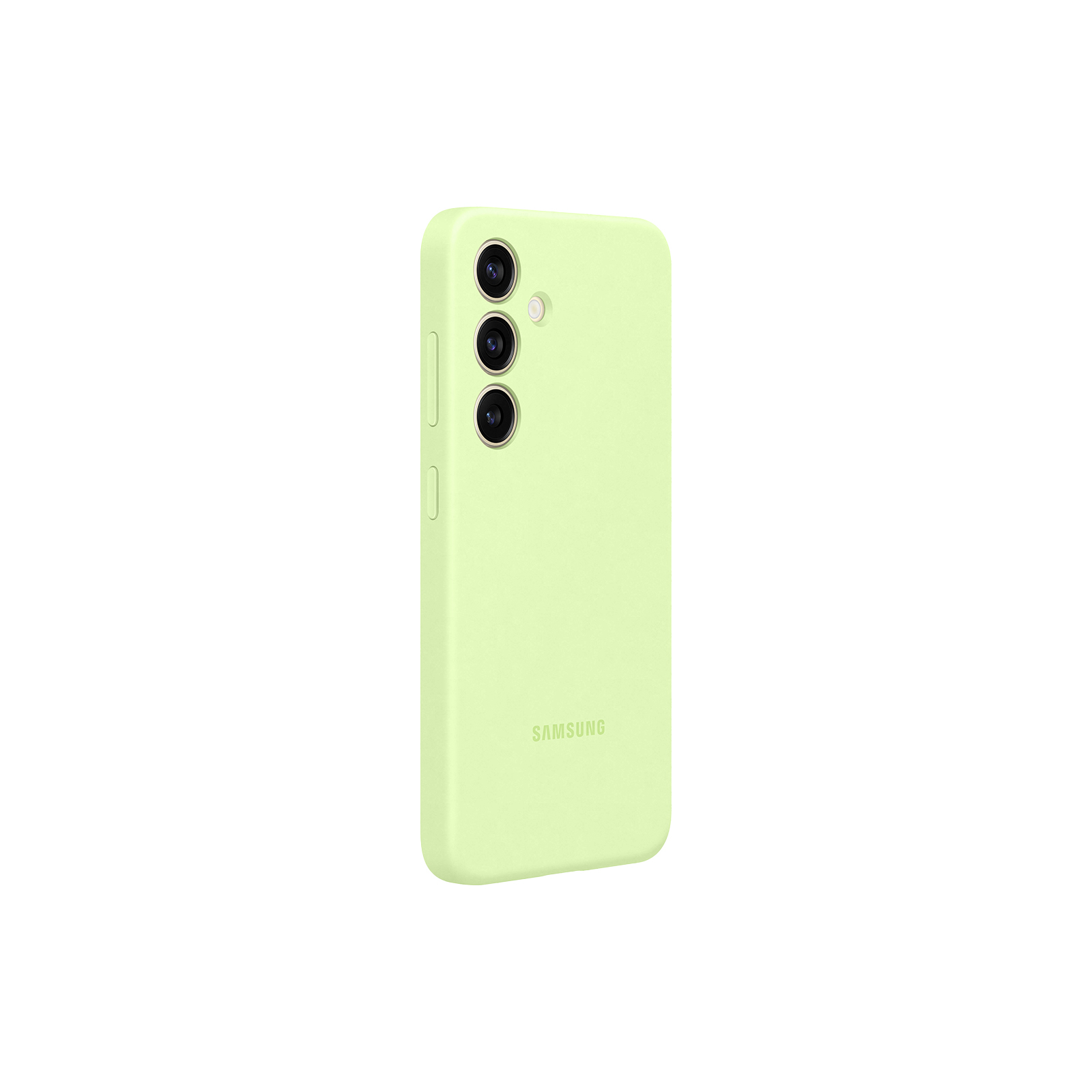 Original Samsung Silicone Case Cover EF-PS921 für Galaxy S24 Lime Grün - Bild 6