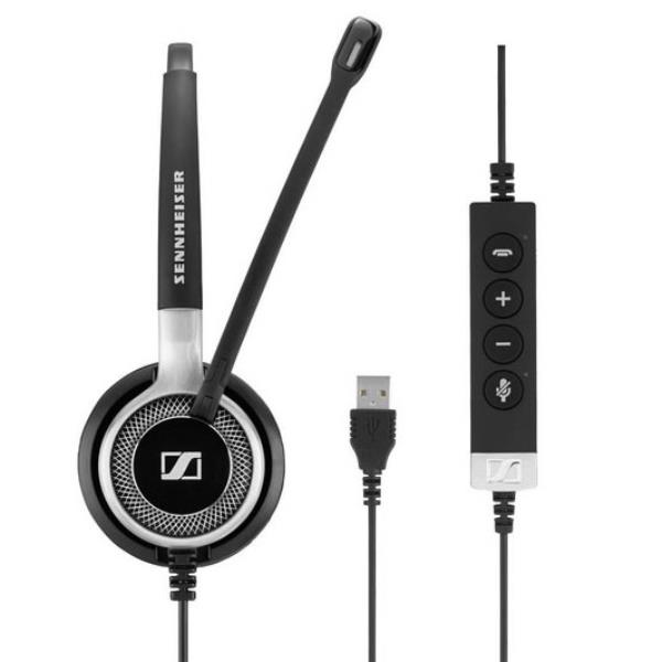 Epos Schwarz/Silber Auriculares Sennheiser Impact Sc 660 Anc Usb Mit Aktiver Geräuschunterdrückung, Kabelgebunden, Für Callcenter, - Bild 6