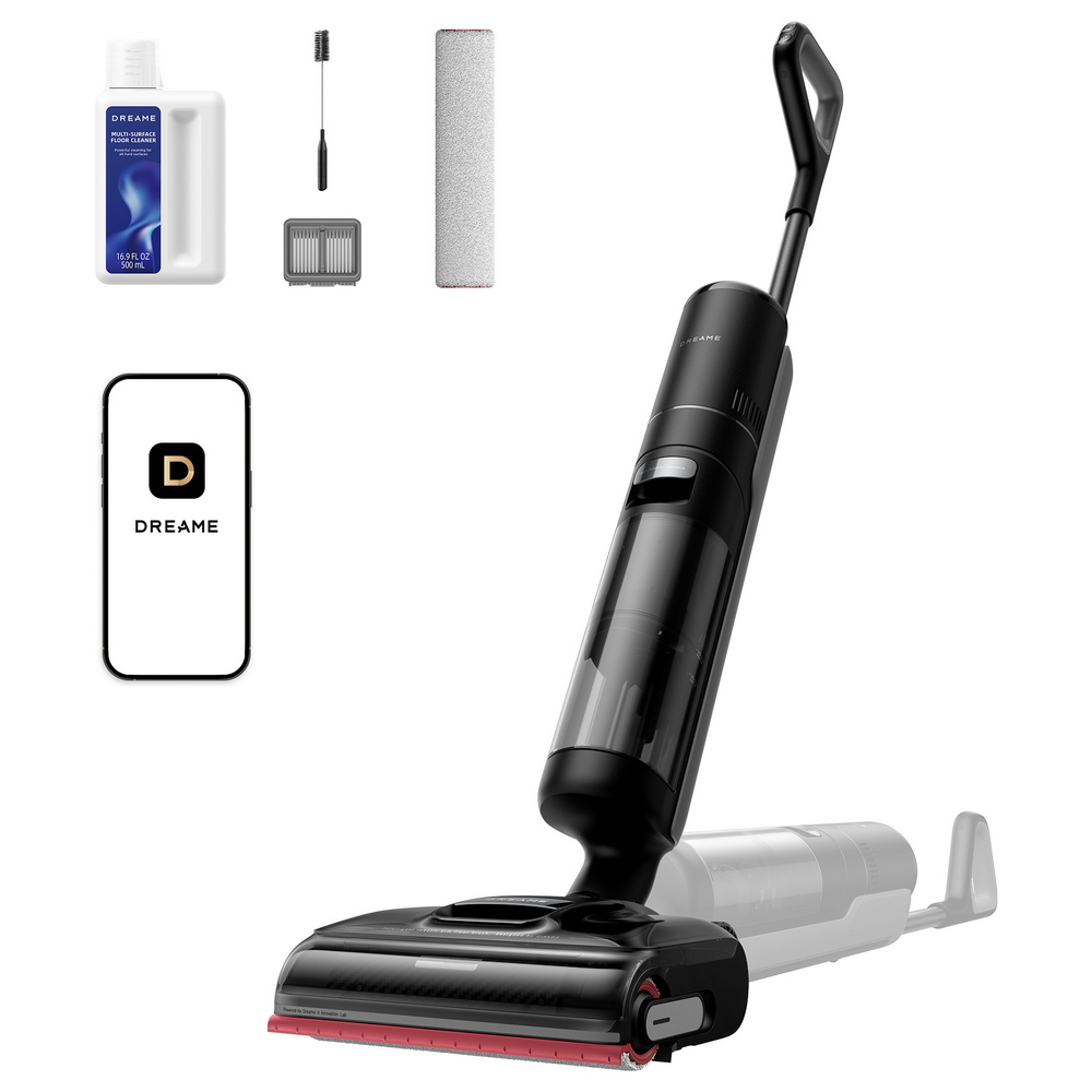 Dreame Schwarz Akku Staubsauger H15s 21000 Pa 50 Minuten Anti-Verheddern - Bild 3