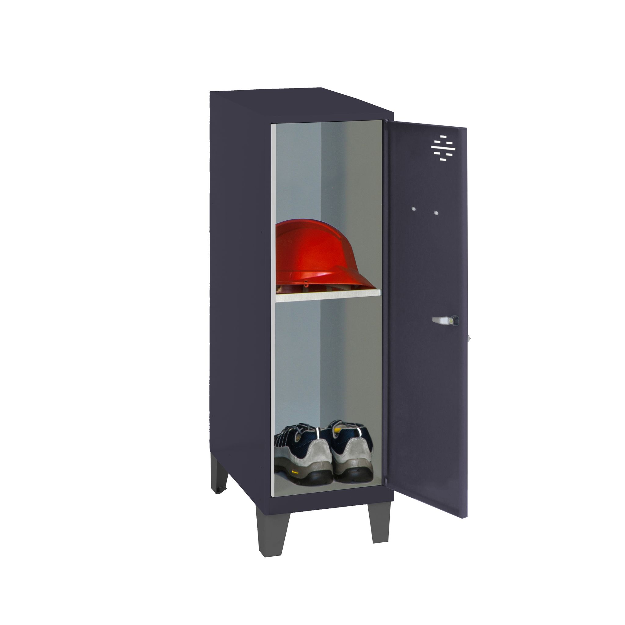 Simonrack Anthrazit Metallisches Schliessfach Simonlocker Dism.mini + Ban. 915X400x500+Pies Ant/Ant