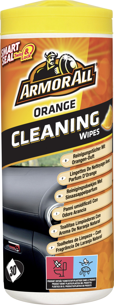 (6,66€/Einheit) 3x Armor All® Orangen Reinigungstücher 30er Box - Image 3