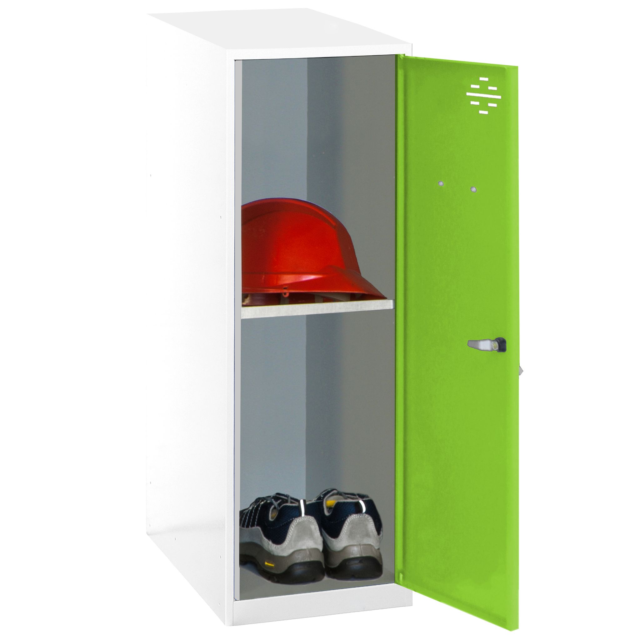 Simonrack Grün Moderner Metall-Schrank In Weiß Und
