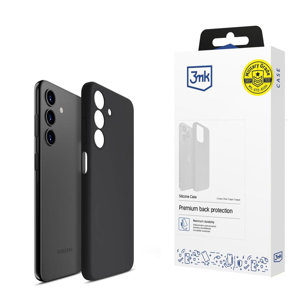 Oem Schwarz Samsung Galaxy A24 4G - 3Mk Silikonhülle