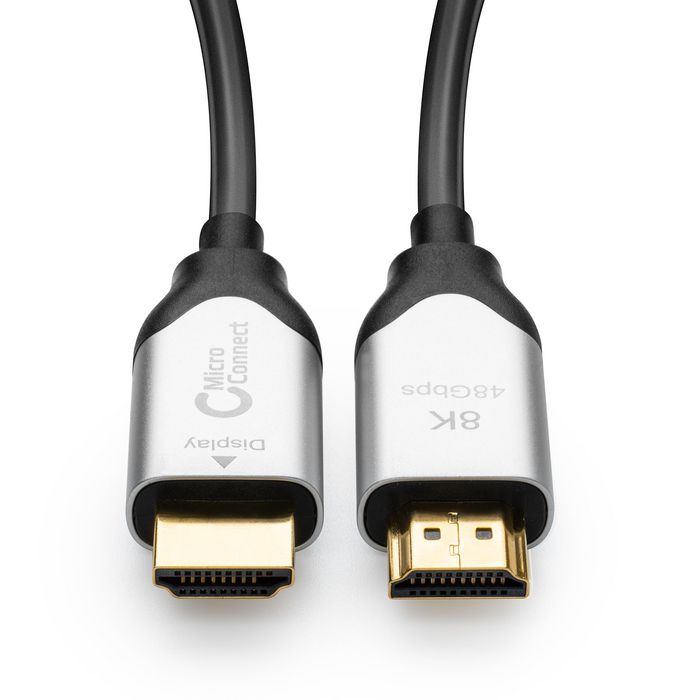 Microconnect Schwarz Premium Hdmi 2.1 Glasfaserkabel 10 M
