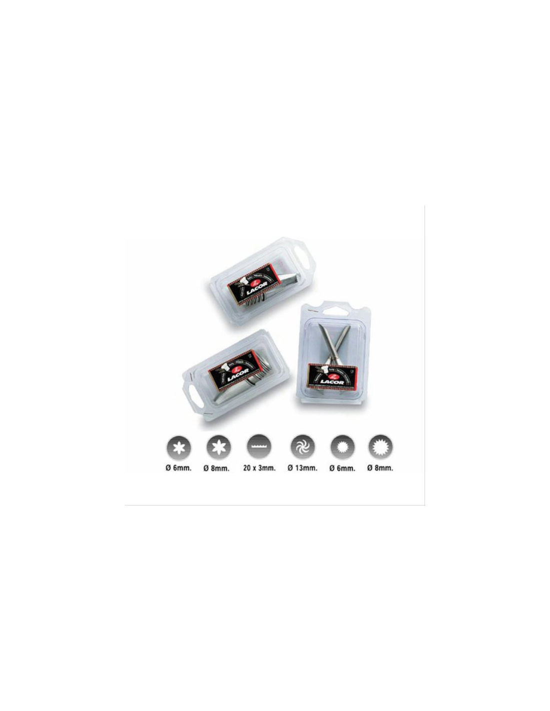 Lacor Set Mit 6 Verschiedenen Düsen Mix 68998 - Image 3