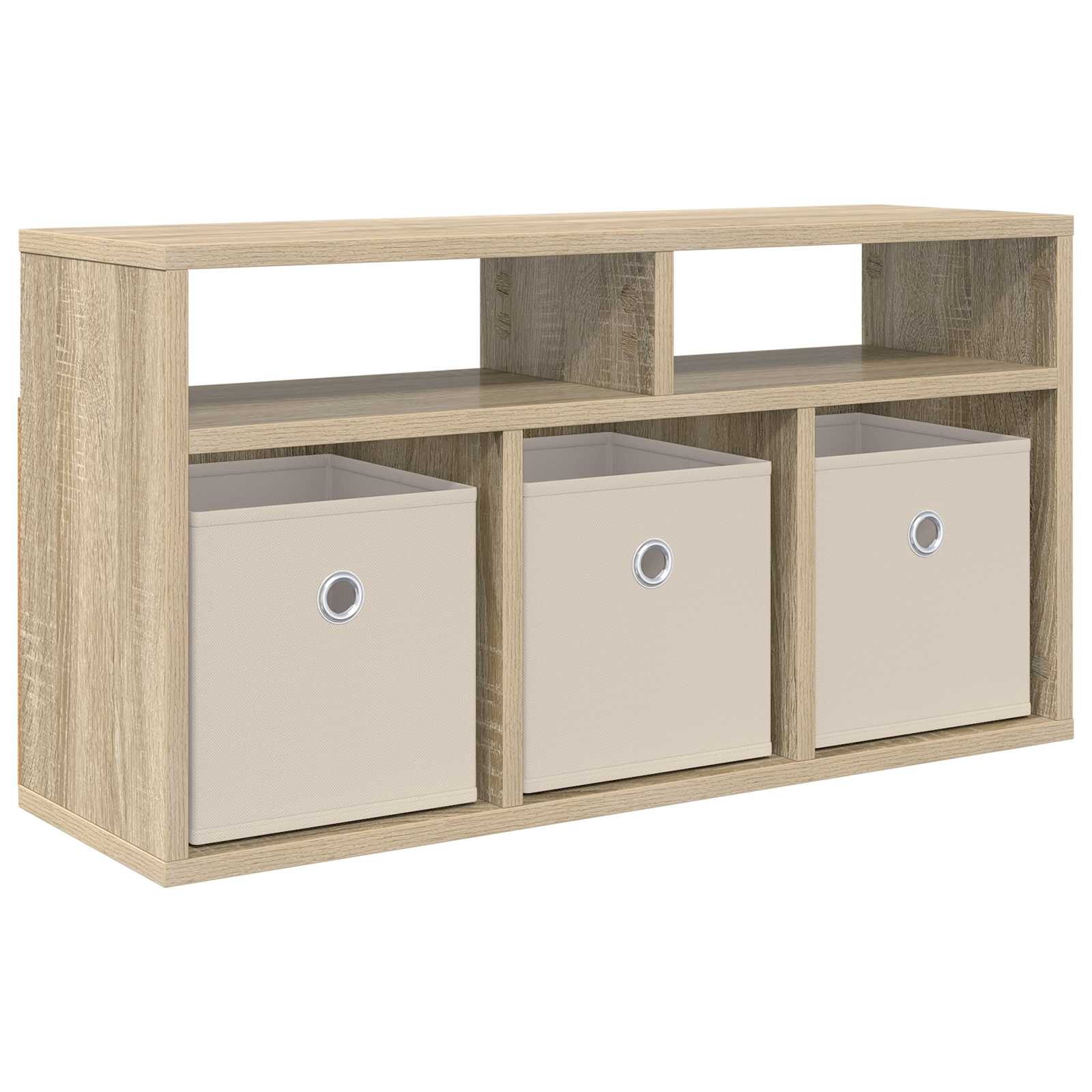 Vidaxl Lowboard Mit Schubladen Sonoma-Eiche 72 X 22,5 X 38 Cm 8721364521667