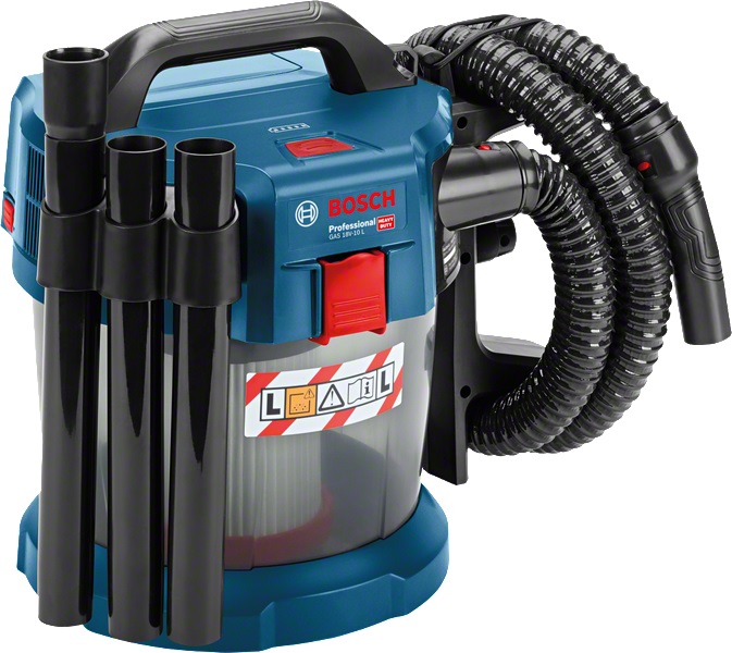 Bosch Professional Blau Nass-Trocken-Akkusauger "Gas 18V-10" 10 L Inkl. Zubehör Ohne Akku Und Ladegerät von Baur - Image 14