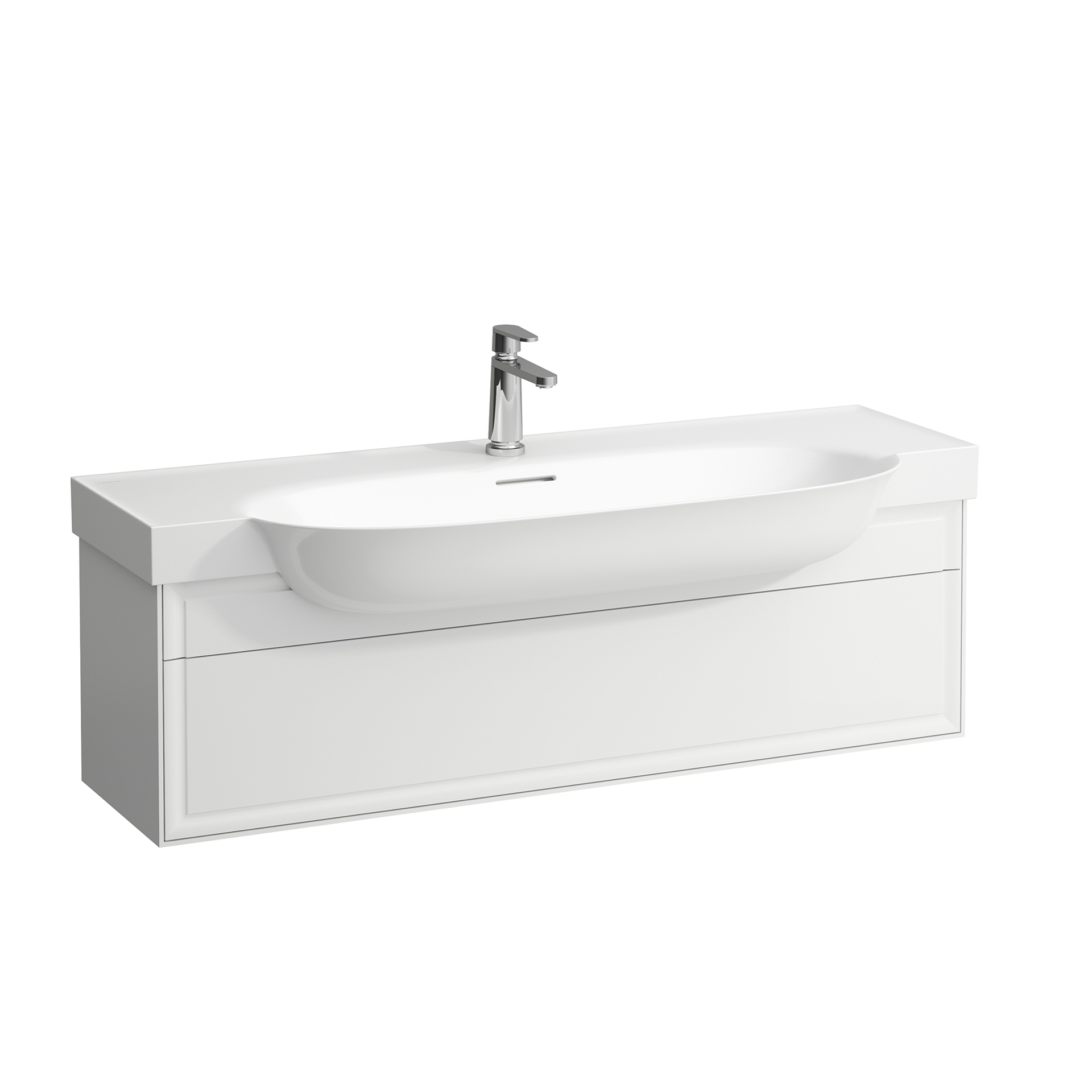 Laufen Weiss Waschtischunterschrank The New Classic 316X1176x344 Schublade, H813858 Matt H4060510851701 Größe 1 - Image 3