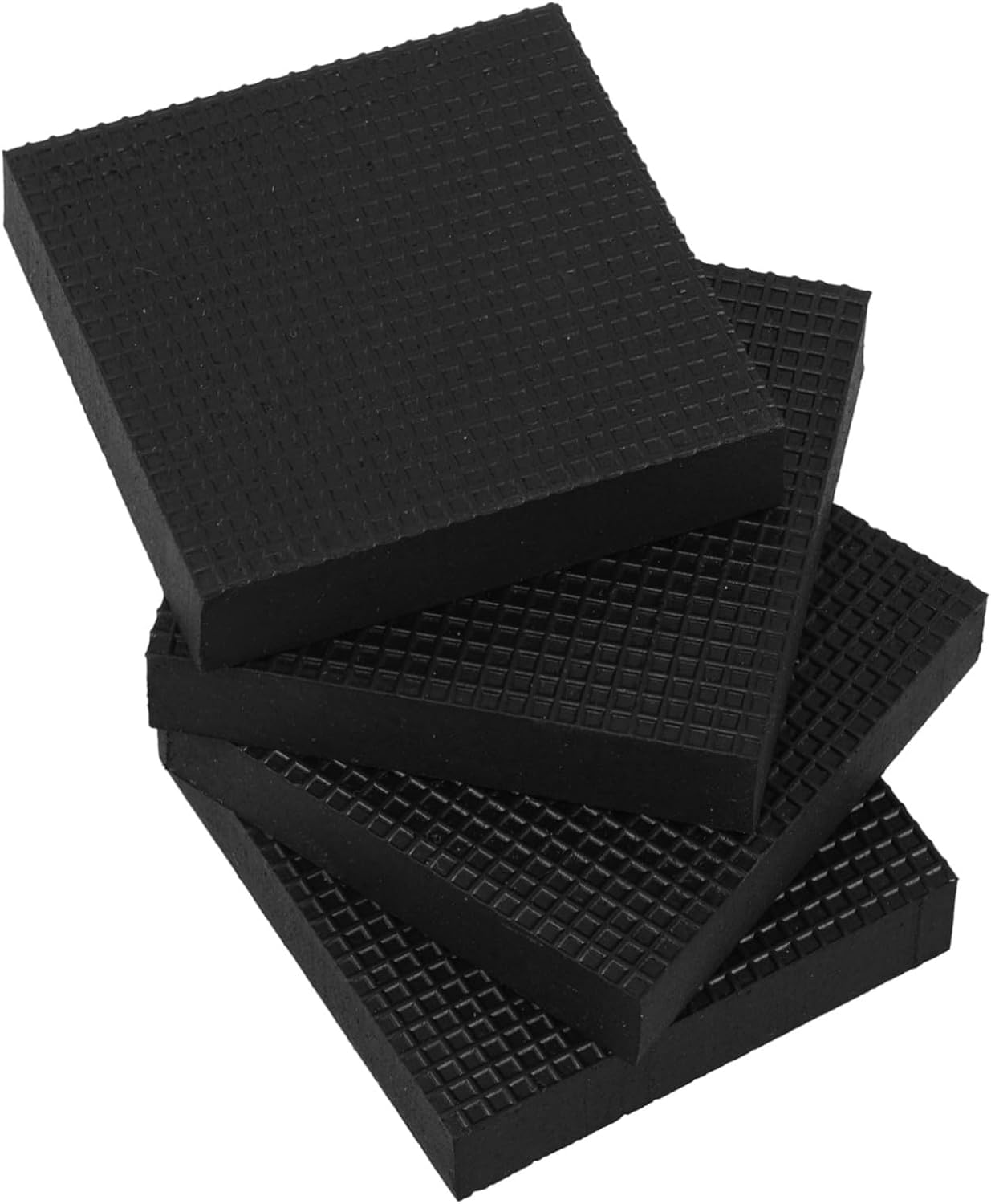 Tapis anti-vibrations en caoutchouc noir, coussin amortisseur pour climatiseur, machine et lave-linge, protection de sol