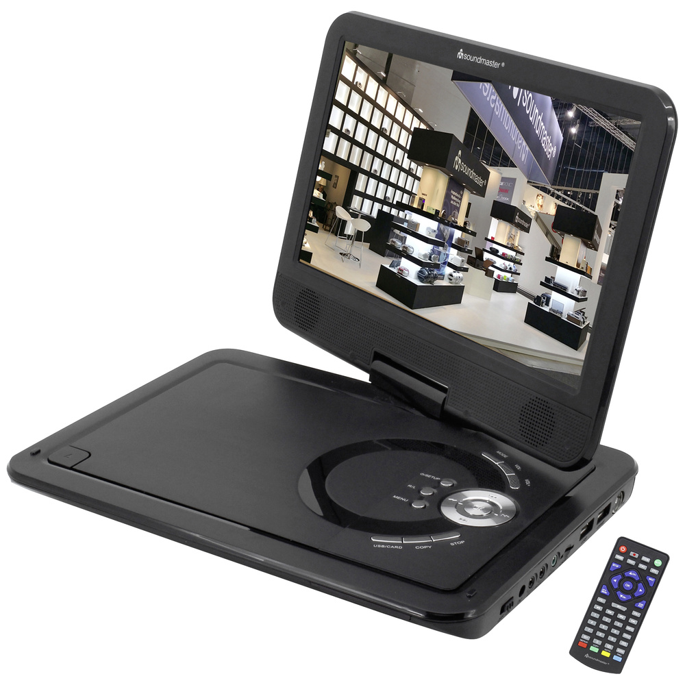 Soundmaster PDB1910SW tragbarer DVD-Player austauschbar schwarz 25,6 cm (10,1) 1024 x 600 px - Image 5