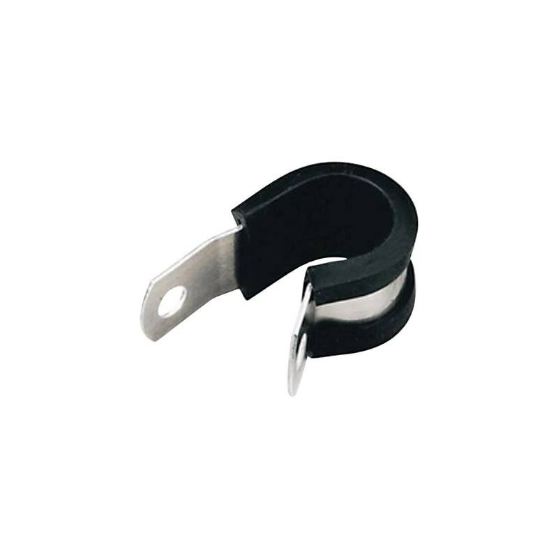 HellermannTyton 211-15110 ALU11C-ALUCR-NABK-C1 Mounting Clip Alumi...