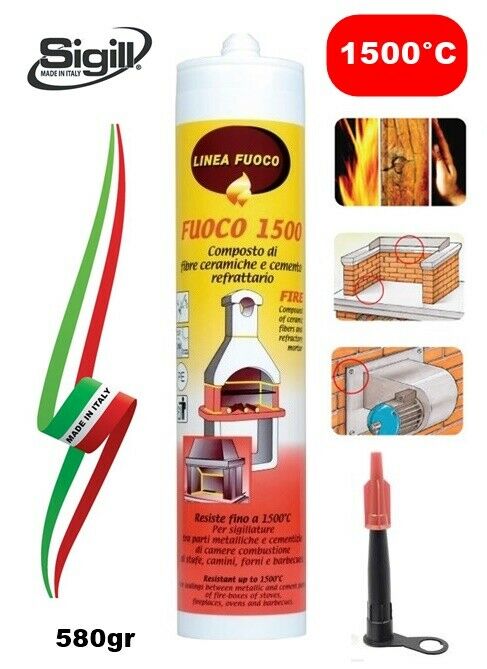 Sigillante Linea Fuoco1500 Cartuccia 580gr Sigill