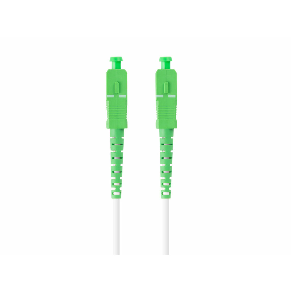 Lanberg Weiß Sm Sc/Apc-Sc/Apc Simplex 3,0 Mm G657a2 5 M Es Glasfaser-Patchkabel