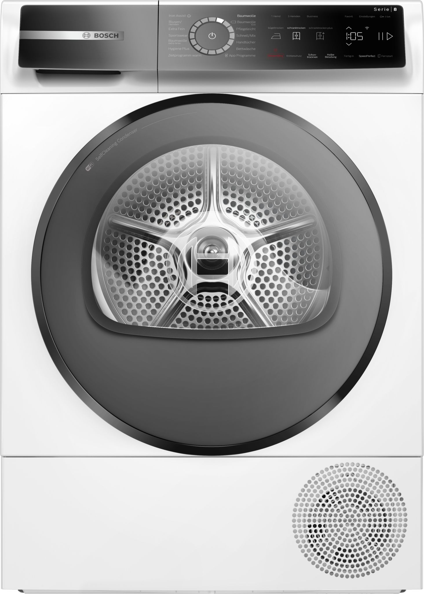 Bosch - Serie 8 Wqb246c40 Asciugatrice 9 Kg A+++ Carica Frontale Bianco