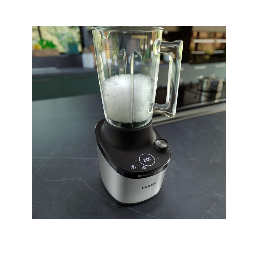 Philips Hellgrau/Schwarz Standmixer "Hr3760/10 7000 Series, Mit Problend Ultra-Technologie", Silber (, Silberfarben), B:16,7Cm H:44,2Cm T:21,6Cm, Zerkleinere... - Bild 8