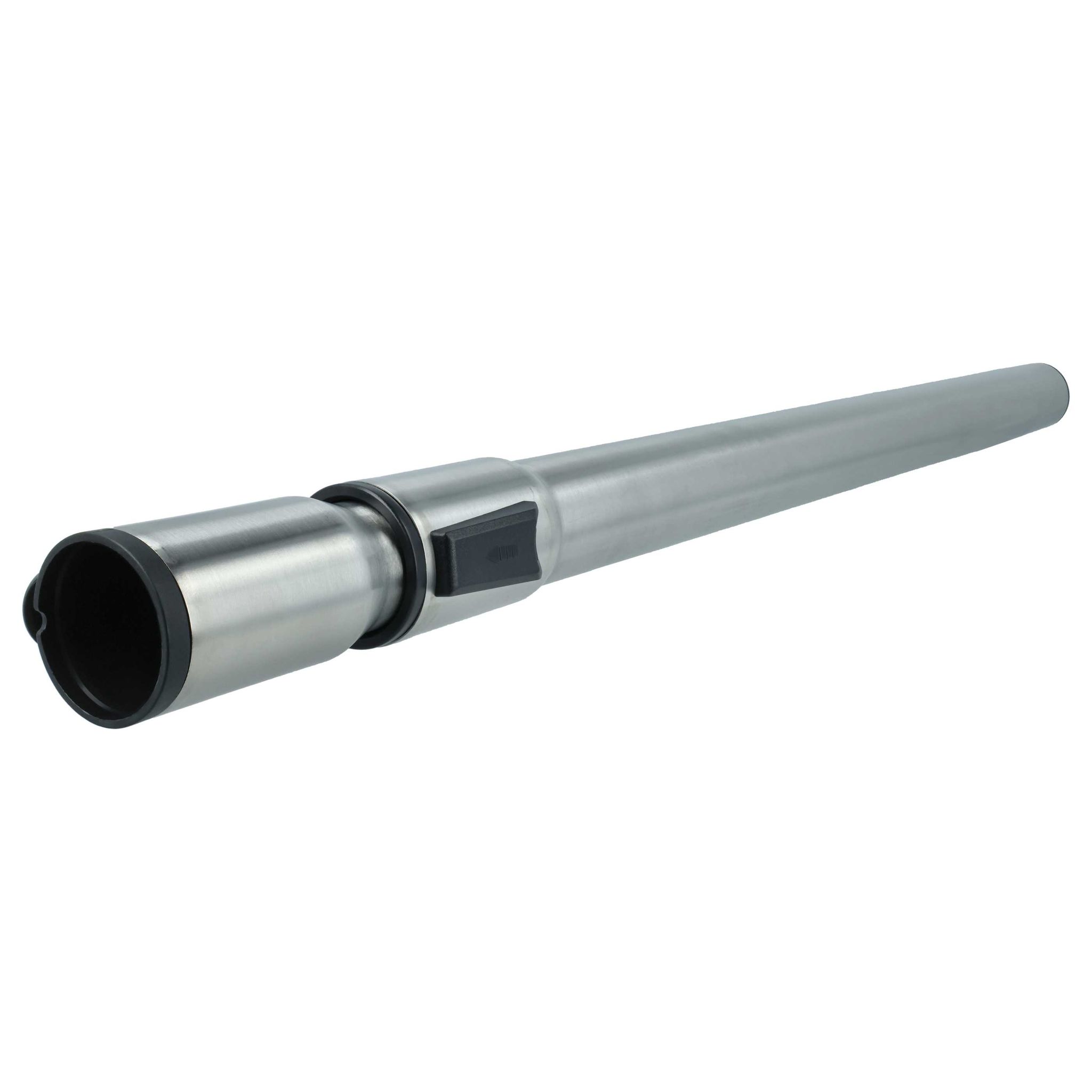 Tubo Compatibile Con Miele S334i, S336i, S334 I, S336 I, S334 I-2 Aspirapolvere - Con Attacco Da 35 Mm, 60 - 100 Cm, Nero / Argento - Vhbw VHBW