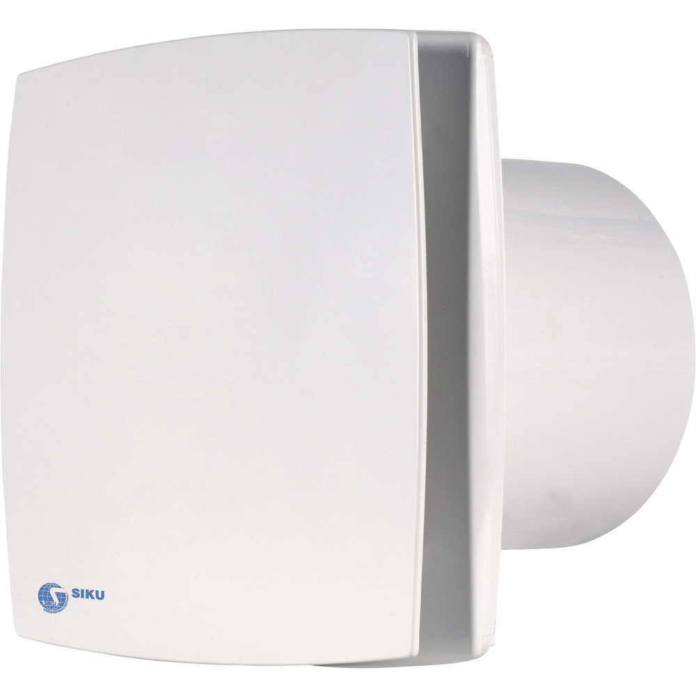 Siku Weiß - 100 Ldtl Wand- Und Deckenlüfter 230 V 88 M³/H 10 Cm