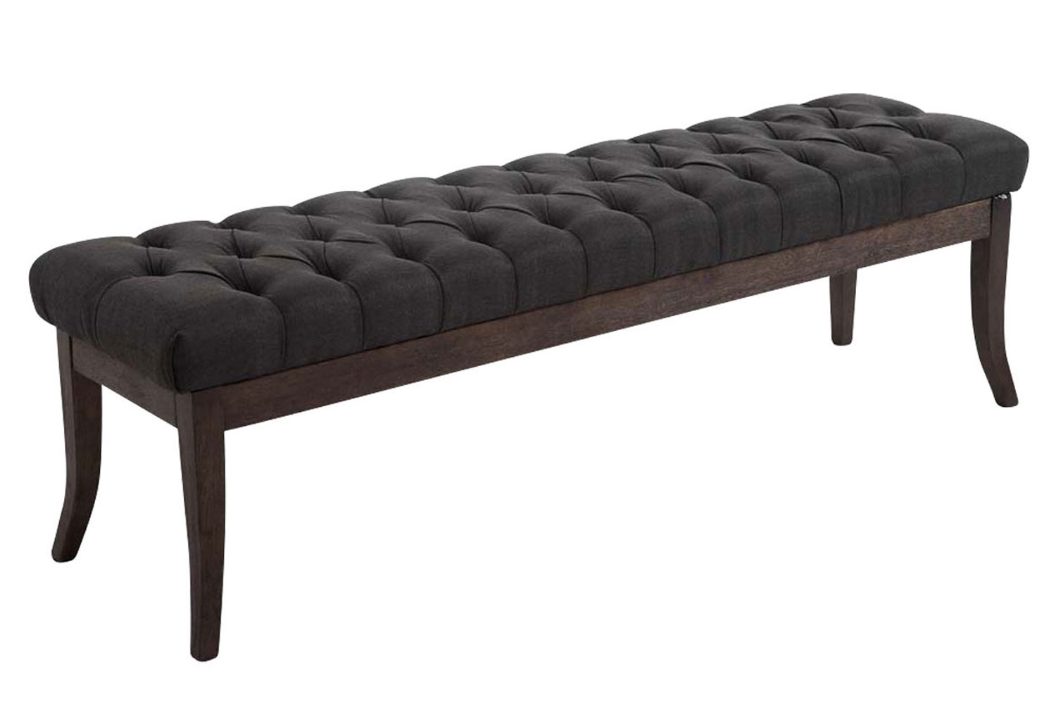 Clp Sitzbank Ramses Stoff Antik-dunkel Dunkelgrau 150 Cm