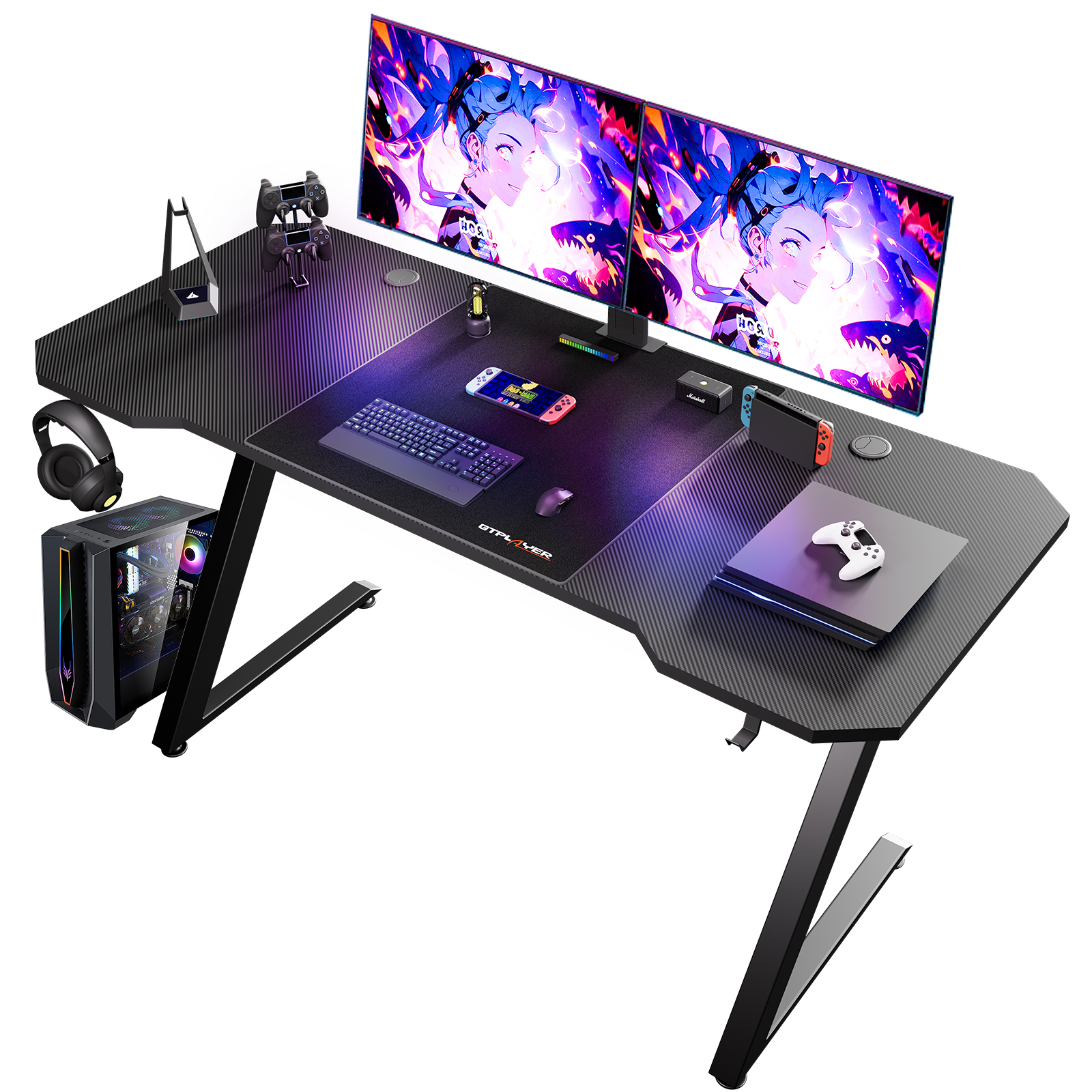 Gtplayer - Bureau Gaming 120 X 60 Cm