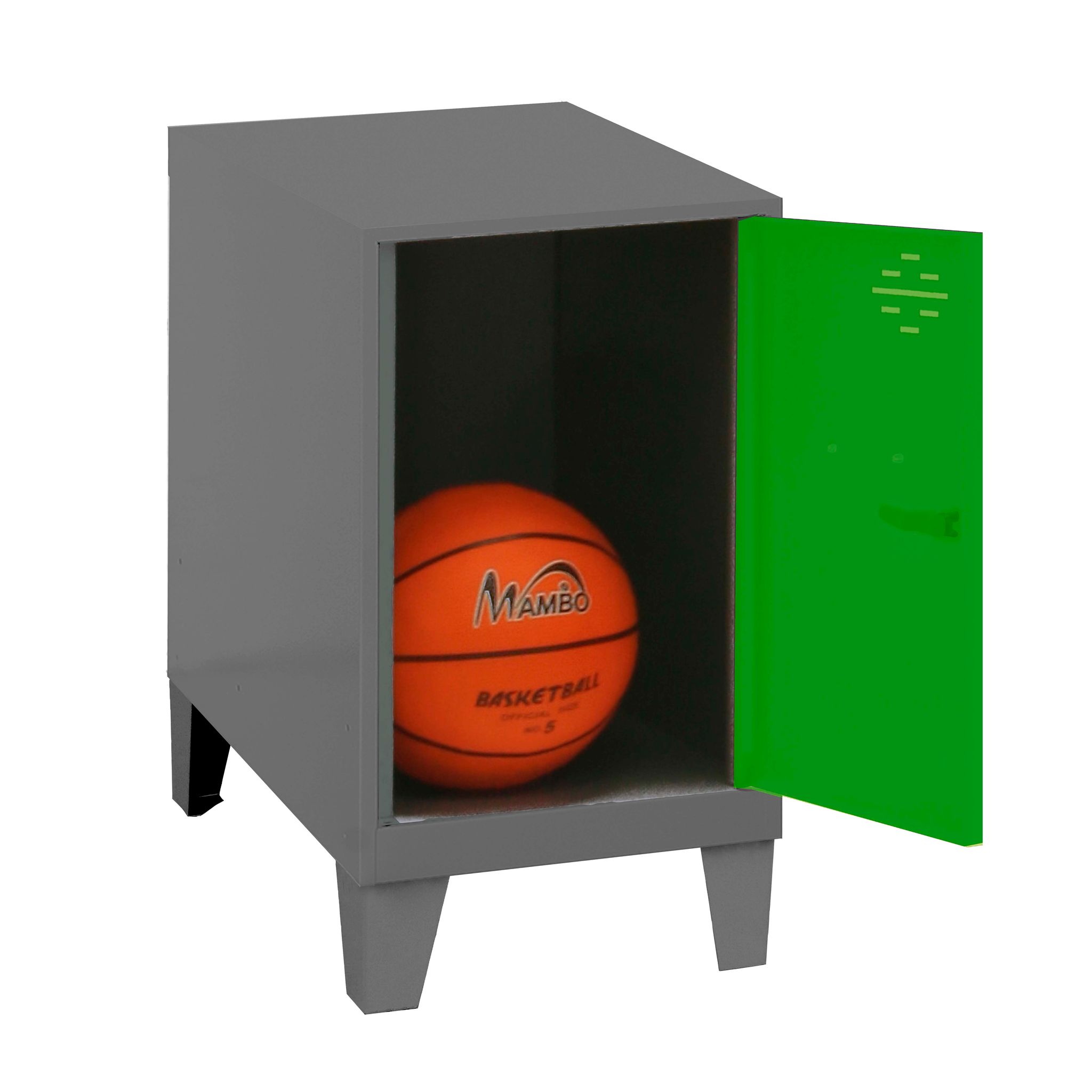 Simonrack Grün Mini-Schrankschrank Mit Schloss Und Belüftung