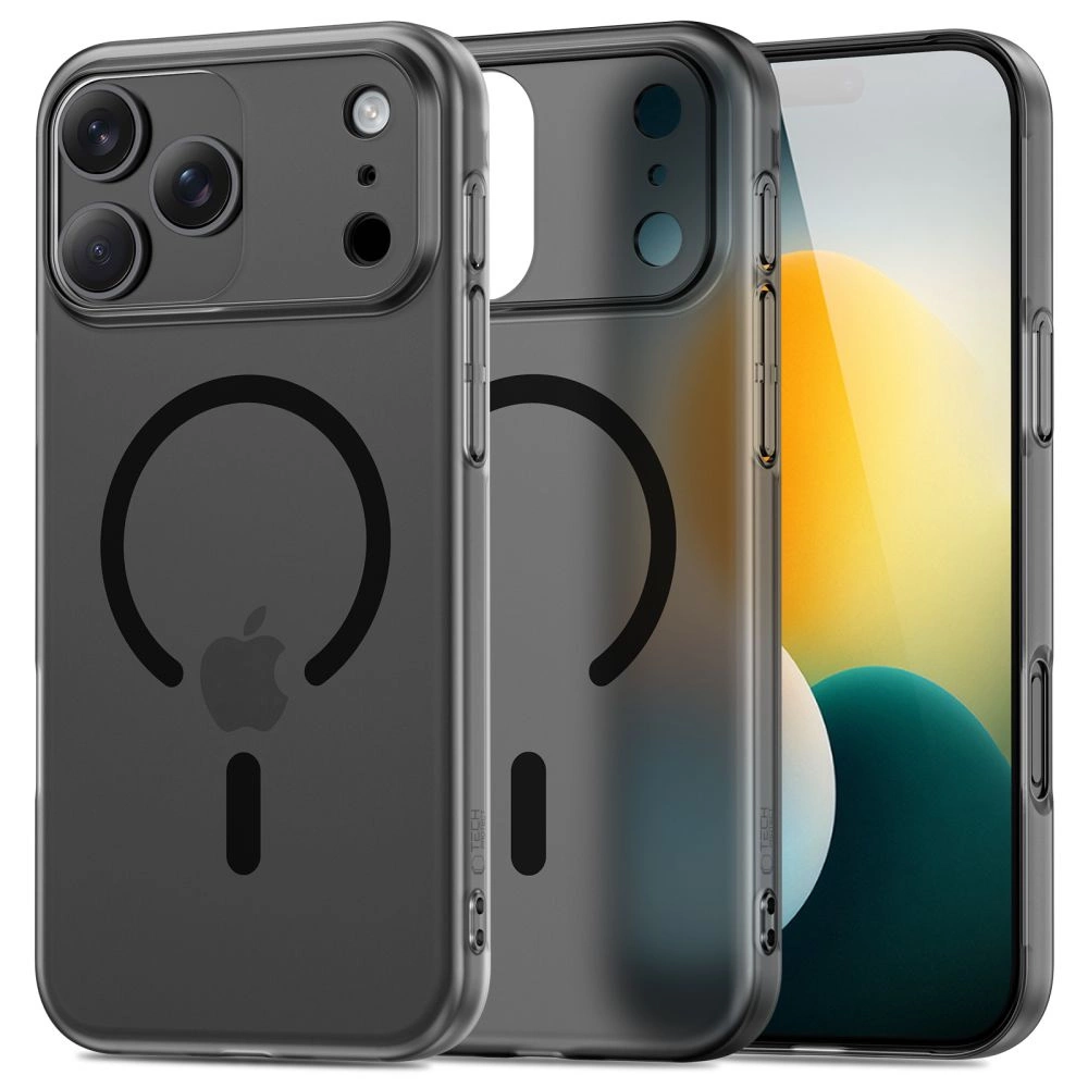 Oem Schwarz Tech-Protect Magslim Magsafe Hülle Für Iphone 17 – Matt