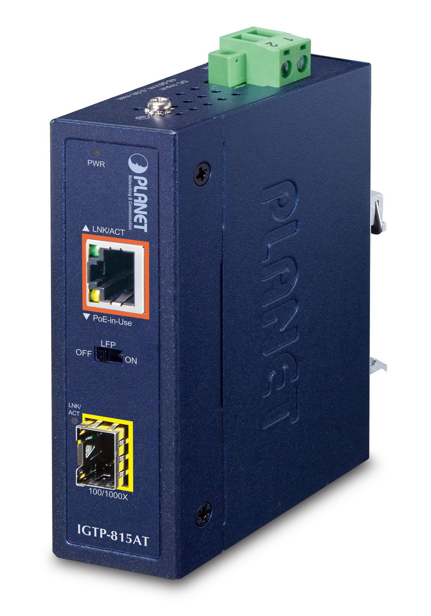Planet IGTP-815AT Netzwerk Medienkonverter, Data Converter - Bild 3