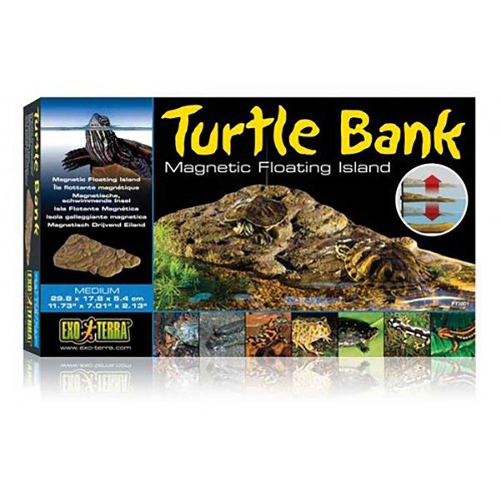 Exo Terra Braun Magnetisches Schwimmdekorationsset Turtle Bank Île - Image 3