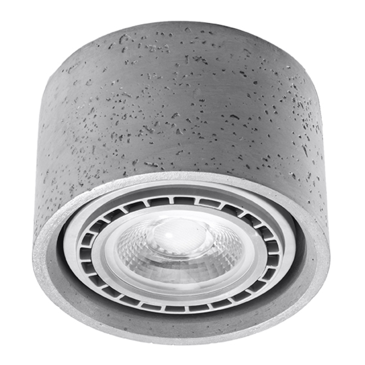 Sollux Lighting Grau Deckenleuchte Aus Beton Basic 1 - Bild 3