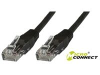 Microconnect Schwarz Utp Cat5e 7,5M Black Pvc